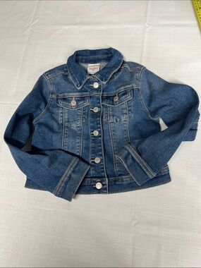 jumping beans Dark Blue Girls' Denim Jacket